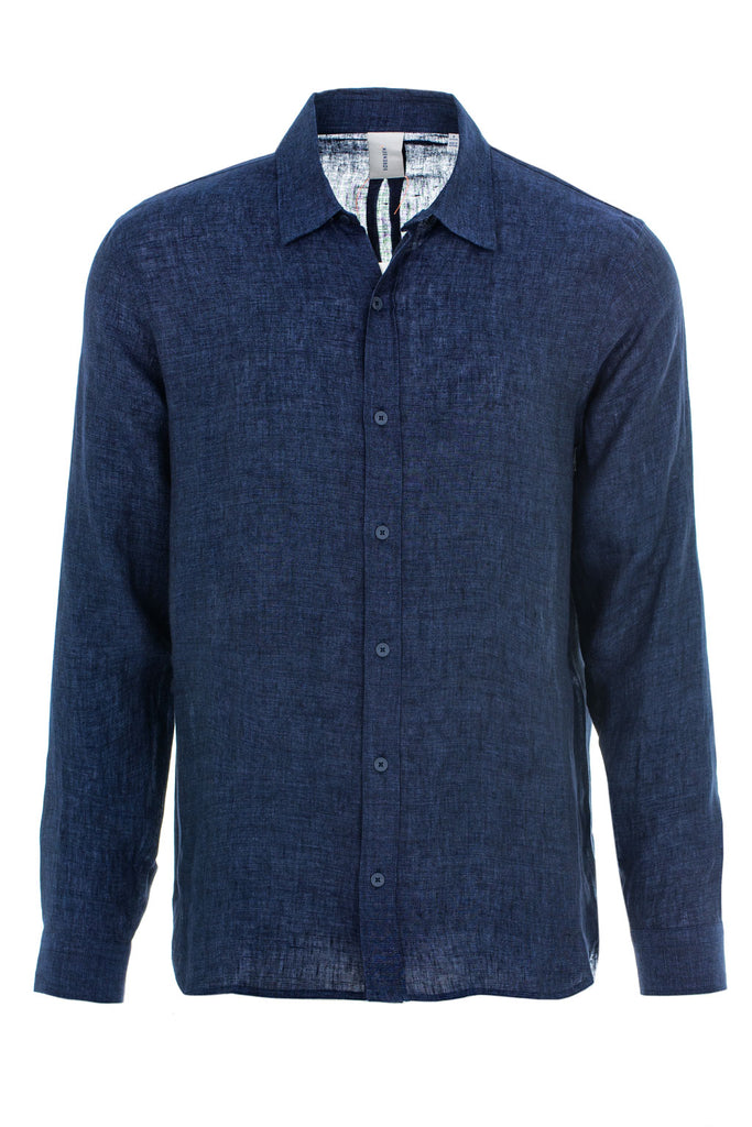 OFFICER SHIRT/6/WASHED NAVY